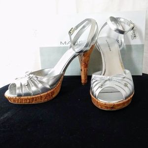 Marc Fisher Silver Platforms EUC